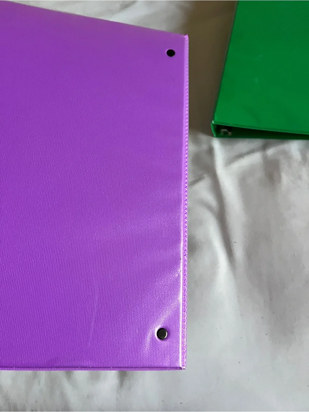 Avery Green & Purple 3-Ring Binders Set 1 Inch Spine